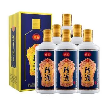 53度珍酒多少錢一瓶市場價 53度珍酒醬香酒價格表及圖片