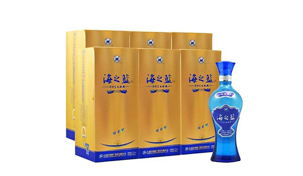 海之藍42度批發(fā)多少錢一箱 海之藍酒42度價格查詢