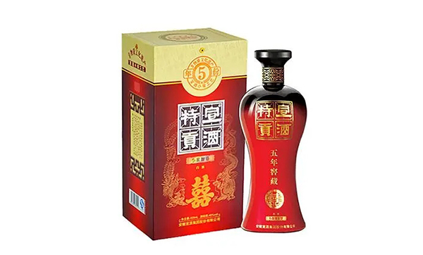 宣酒特貢5年多少錢(qián)一瓶 宣酒特貢5年價(jià)格表后和圖片
