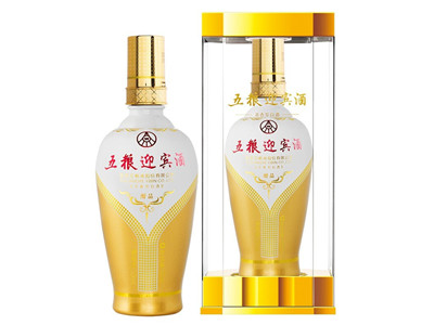 五粮液五粮迎宾酒醇品52度