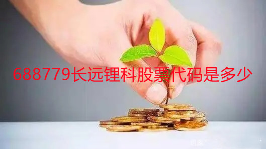 688779长远锂科股票代码是多少-长远锂科申购价值分析汇总