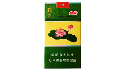 2024年钻石荷花香烟价格表图片大全 荷花香烟中间那绿色线是干嘛的