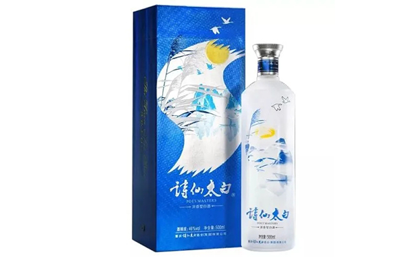 诗仙太白酒价格表52度浓香型白酒价格图片