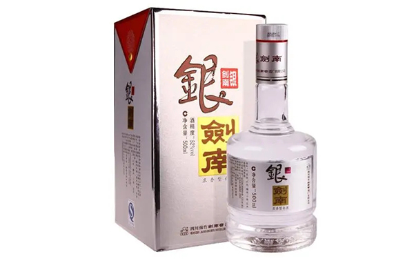 银剑南酒多少钱一瓶价格表和图片一览