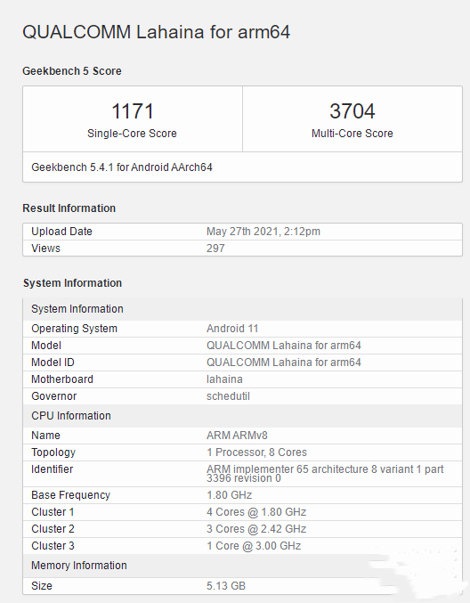 骁龙888pro跑分成绩 骁龙888pro跑分多少