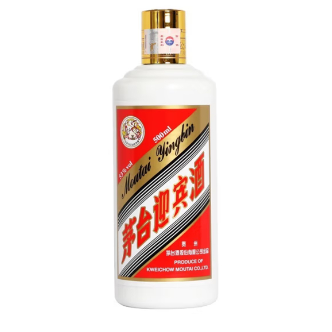 茅台迎宾酒 飞天迎宾 酱香型白酒 53度 500ml