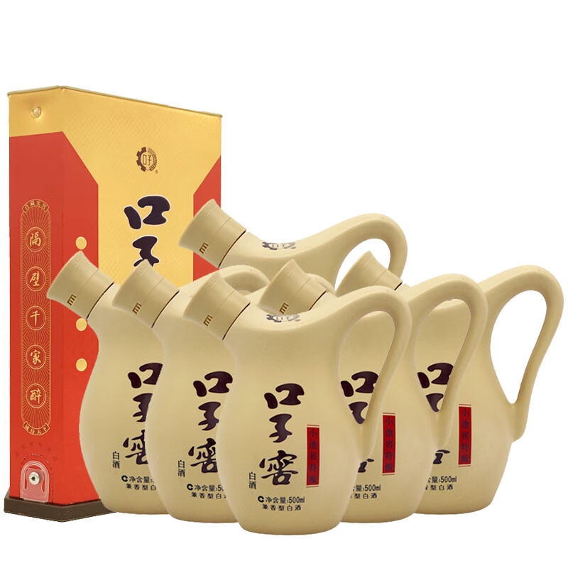 口子窖小池窖特酿41度兼香型白酒500ml