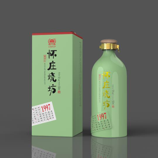 茅台镇怀庄烧坊1997 53度酱香型500ml单瓶装