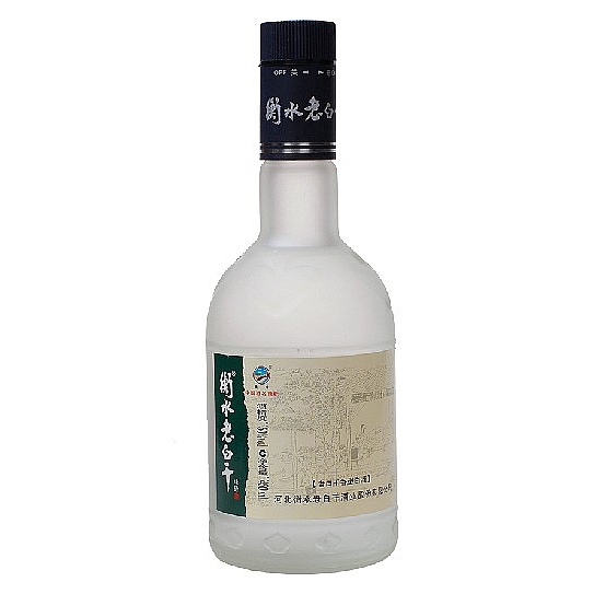 河北省衡水老白干綠砂口感干香型50度白酒450ml單瓶裝