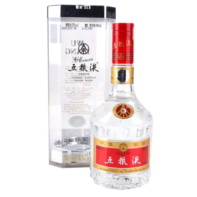 五糧液2014年普五口感濃香型52度白酒500ml*6