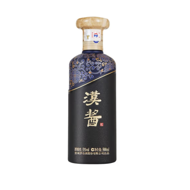 汉酱酒 茅 酱香型白酒 51度 500ml 单瓶装