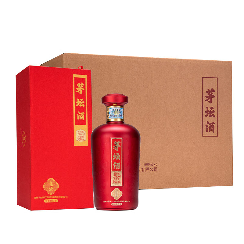 贵州茅台茅坛酒起源53度酱香型白酒500ml