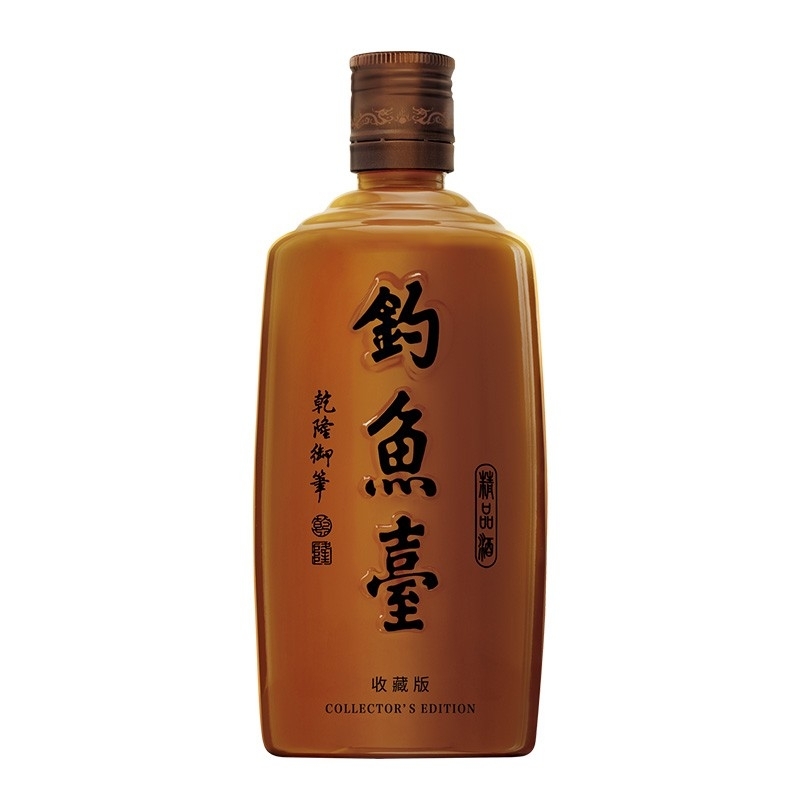 钓鱼台 铁盖 53度白酒 500ml 单瓶装