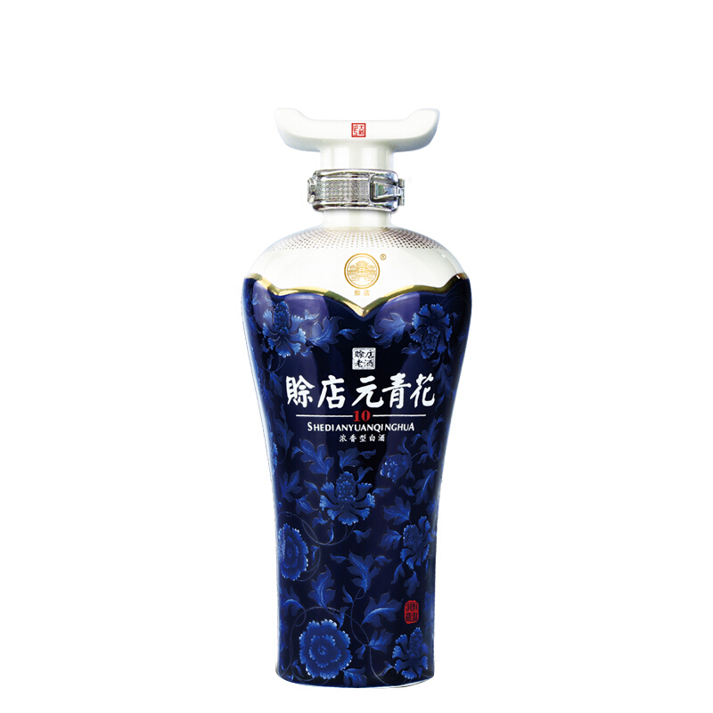 赊店 清青花 52度白酒 500ml*6整箱装