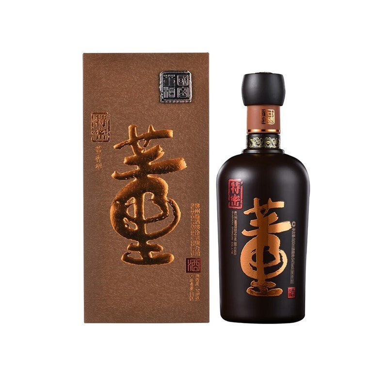 董酒特級(jí)國(guó)密54度董香型500ml*2禮盒裝