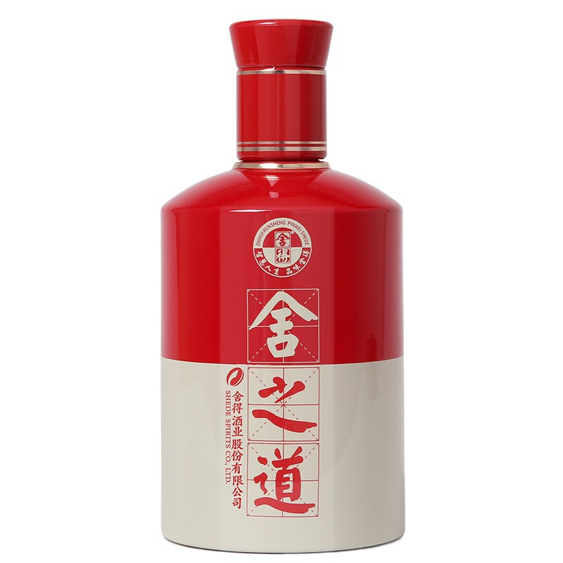 舍得 舍之道 38度白酒 500ml 单瓶装