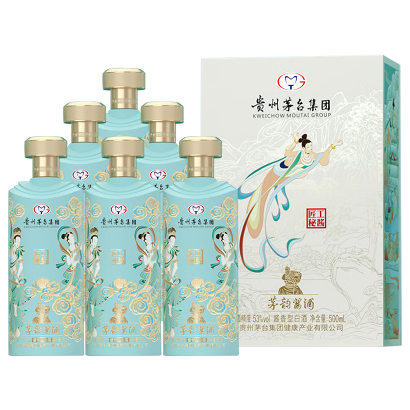 贵州茅台茅韵匠工秘酱53度酱香型白酒500ml