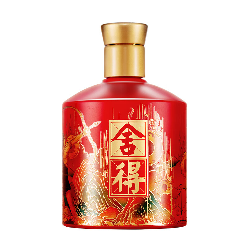 舍得神话开创者(盘古+后裔) 52度浓香型白酒500ml