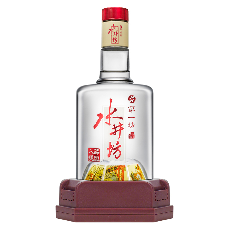 水井坊 臻釀8號(hào)52度白酒 500ml*2禮盒裝