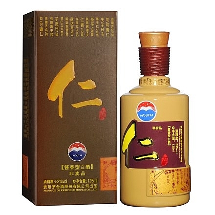 貴州茅臺集團(tuán)仁酒小酒版53度醬香型500ml單瓶裝