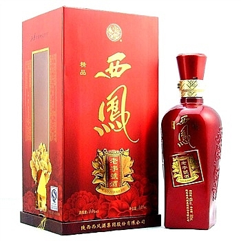 陜西西鳳酒老字號(hào)精品紅瓶口感鳳香型45度白酒500ml單瓶裝