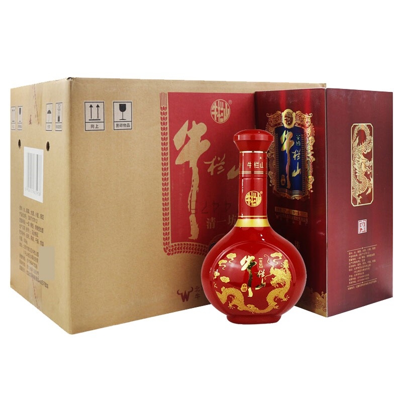 牛欄山酒業(yè)清一坊金鉆二鍋頭52度清香型白酒500ml