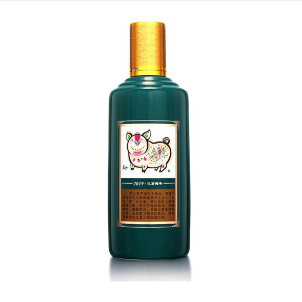 2019年王子生肖猪年酱香型白酒53度500ml 瓶装