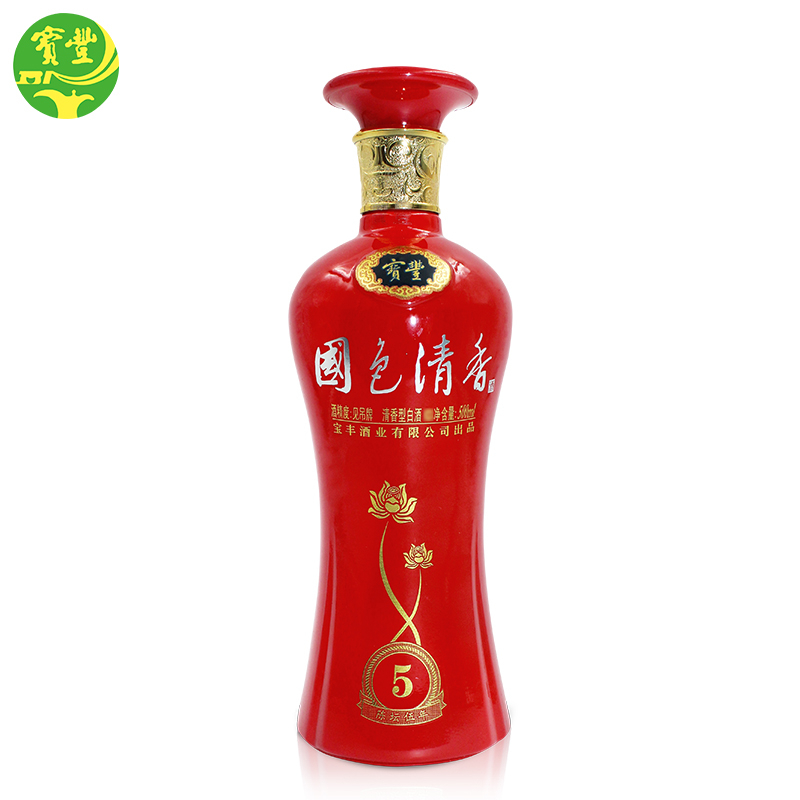 寶豐 國(guó)色清香5 50度白酒 500ml*2裝