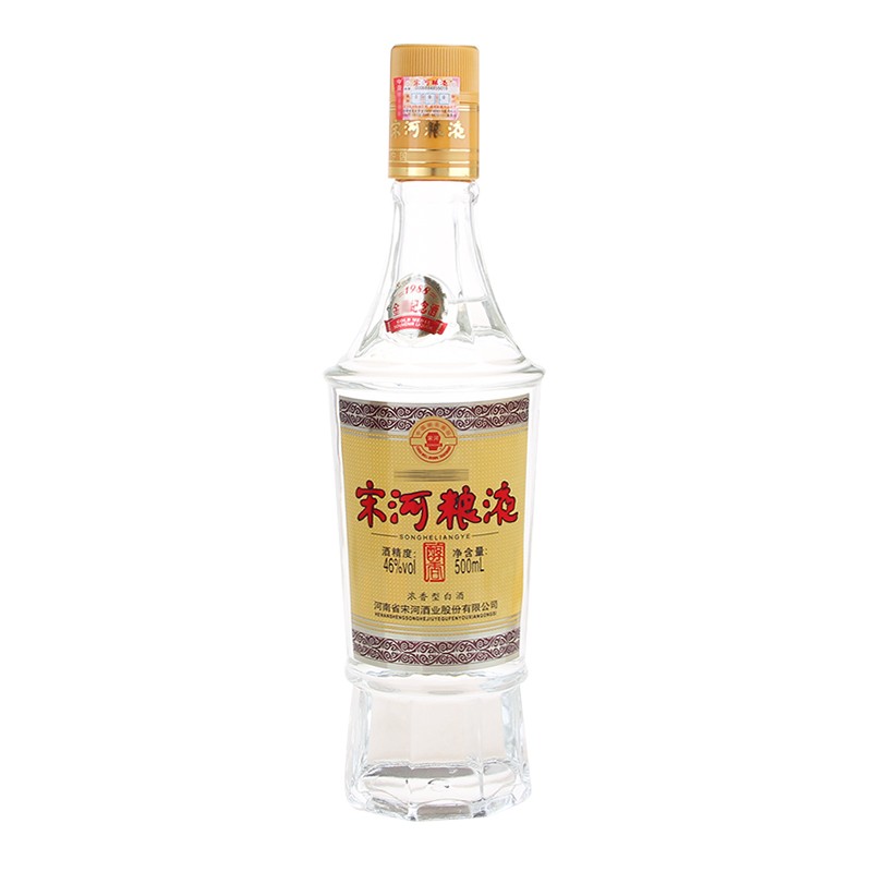 2000年宋河46度白酒500ml