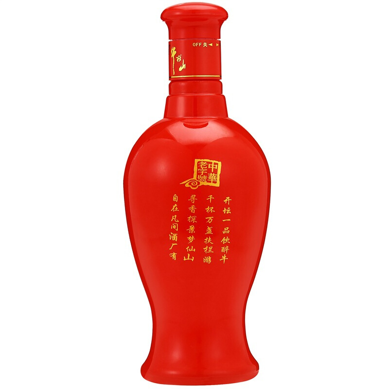 牛栏山酒业百年红8 52度浓香型白酒500ml