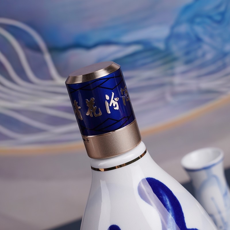 汾酒 杏花村酒 53度 青花30 復興版 清香型白酒 500ml *2禮盒裝