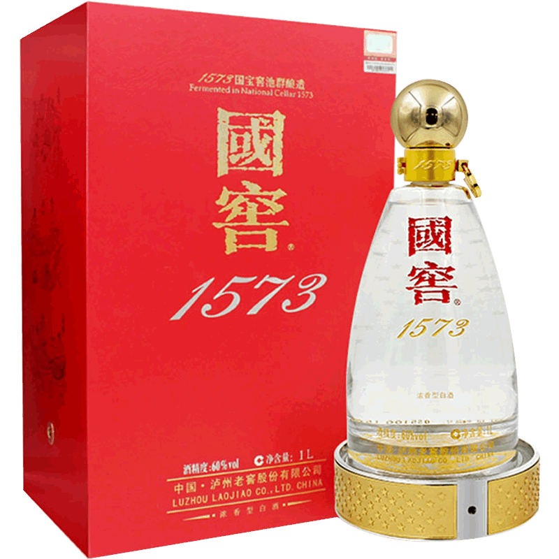 四川泸州老窖2015年国窖1573至美60度浓香型白酒2500ml