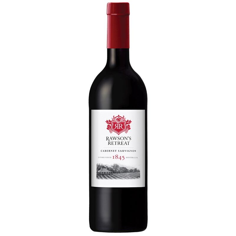 奔富（Penfolds）洛神山庄Rawson's Retreat1845赤霞珠干红葡萄酒单支750ml