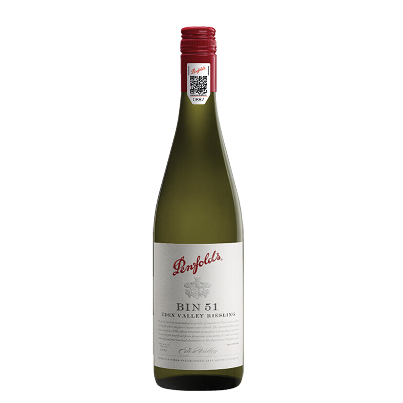 奔富（Penfolds）BIN51伊頓谷雷司令干白葡萄酒單支750ml