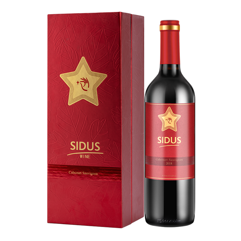 星得斯（SIDUS WINE）三星赤霞珠干红葡萄酒750ml单支装