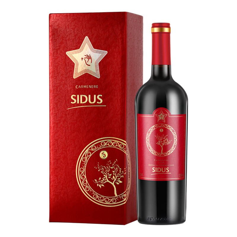 星得斯（SIDUS WINE）樹藤（5）佳美娜干紅葡萄酒750ml單支裝