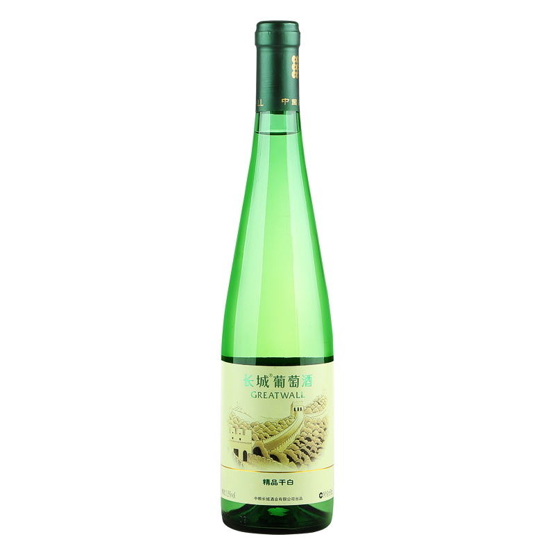 长城红酒精品干白葡萄酒750ml