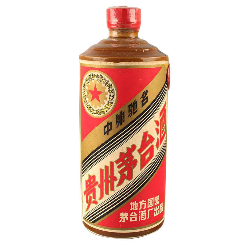 貴州茅臺(tái)集團(tuán)1985年五星黑醬口感醬香型53度白酒540ml單瓶裝