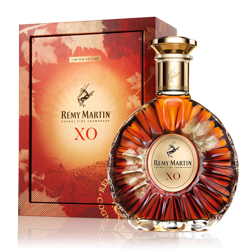 人头马（RémyMartin）洋酒XO优质香槟区干邑白兰地2020年新年礼盒700ml单瓶