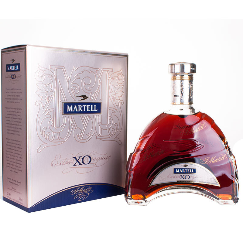 马爹利（Martell）洋酒XO干邑白兰地1500ml单瓶装