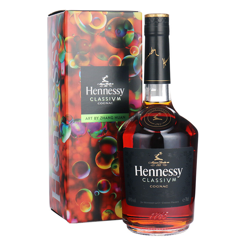 轩尼诗（Hennessy）洋酒40°度新点干邑白兰地700ml（2020鼠年特别款）