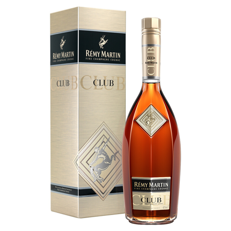 人头马（RémyMartin）洋酒CLUB优质香槟区干邑白兰地3000ml单瓶装