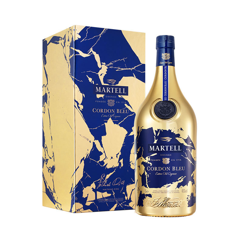 马爹利（Martell）洋酒蓝带2020限量版干邑白兰地700单瓶装