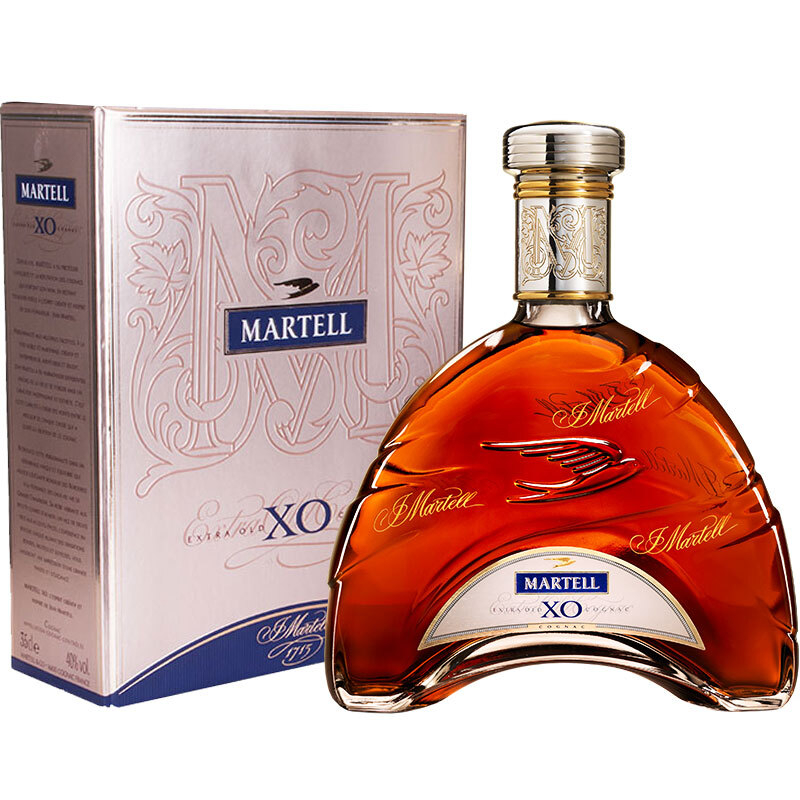 马爹利（Martell）洋酒XO干邑白兰地350ml单瓶装