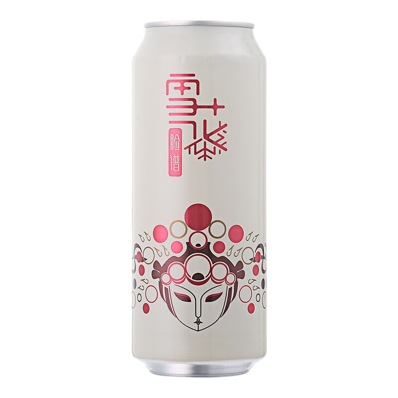 雪花（SNOW）啤酒脸谱花旦（概念系列）500ml*12听8度一箱单罐