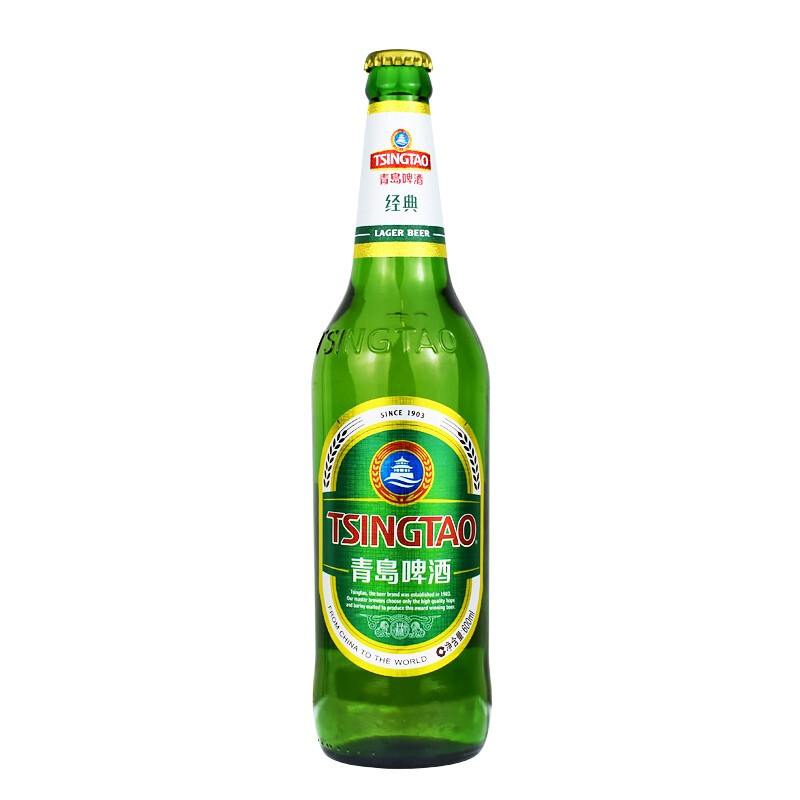 青岛啤酒（Tsingtao）经典老青岛11度600ml单瓶