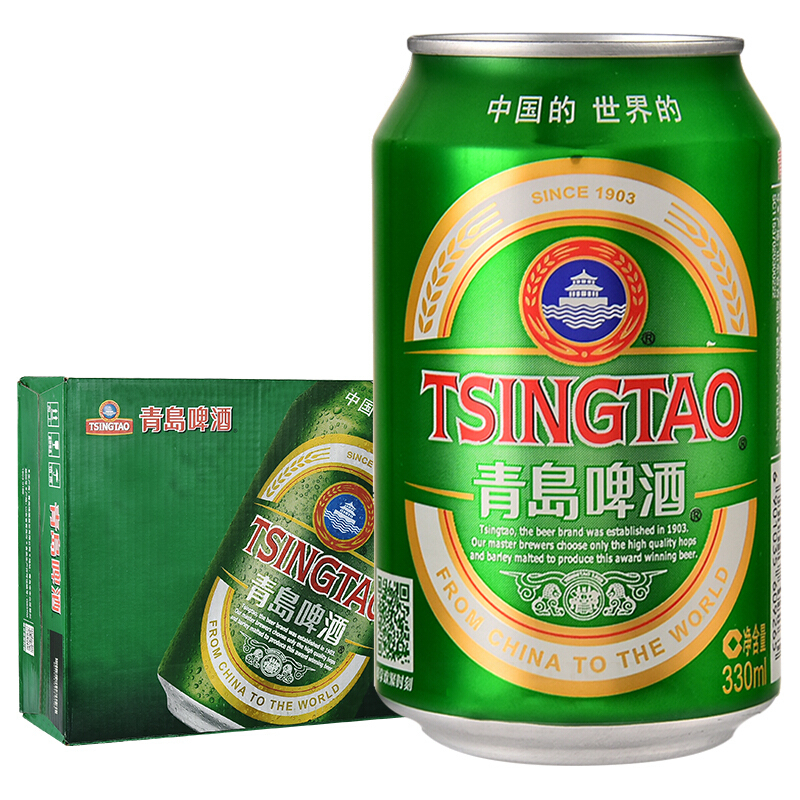 青岛啤酒（Tsingtao）经典11度330ml*24听