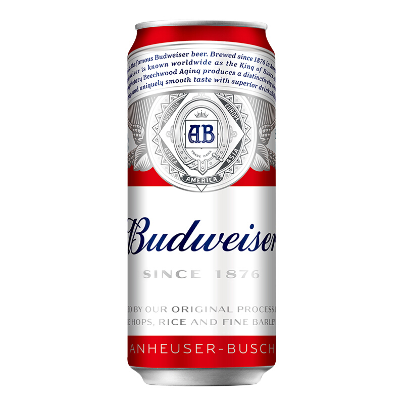 百威（Budweiser）百威啤酒500ml*18聽(tīng)