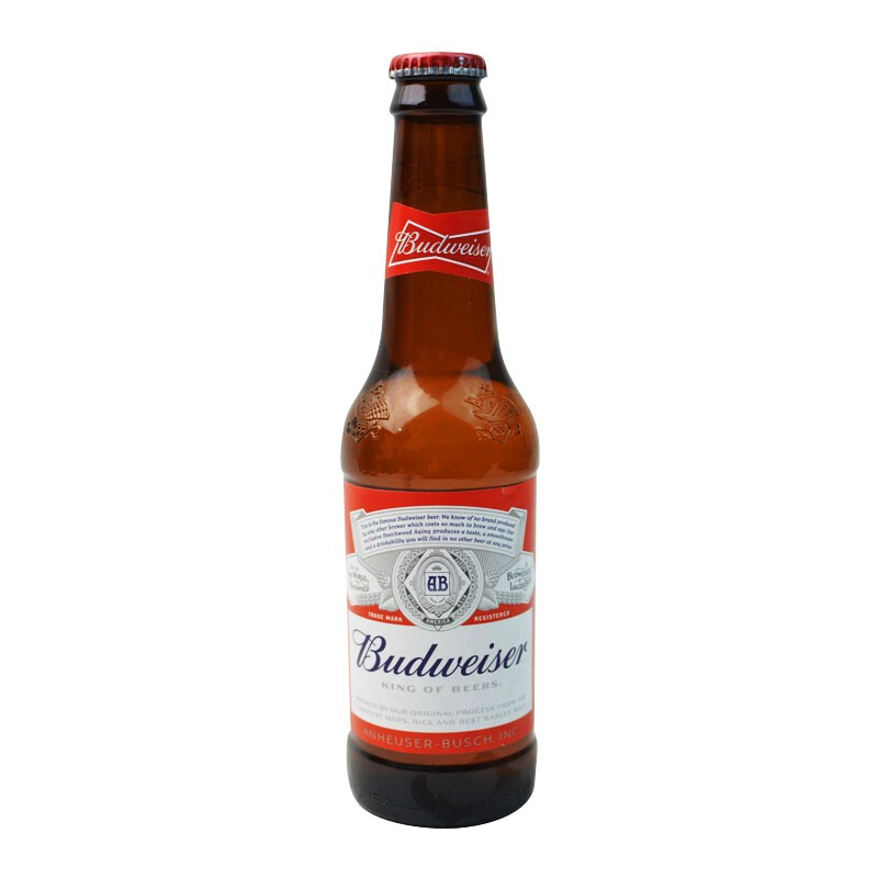 百威（Budweiser）小百威啤酒红瓶300ml*12瓶一箱单瓶