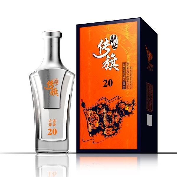 湖北稻花香酒42度關(guān)公傳旗20濃香型480ml單瓶裝